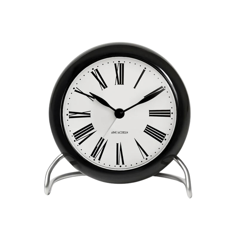 The Roman Alarm Clock from Arne Jacobsen Clocks.