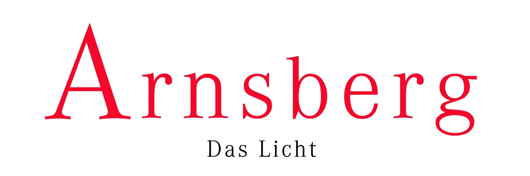 The logo for Arnsberg featured on Illuminée’s brand page.