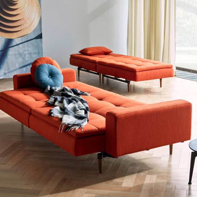 Dublexo Styletto Sofa Bed with Arms is modular sleeper sofa