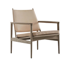 The Broadway Lounge Chair from Eikund of Norway in leather.