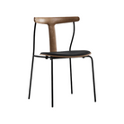 The Era Dining Chair from Eikund of Norway in walnut stained oak.