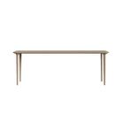 The Rectangular Evja Coffee Table from Eikund of Norway from the side.