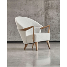 The UnFluffy Lounge Chair from Eikund of Norway in a living room.