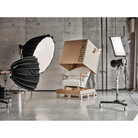 The UnFluffy Lounge Chair from Eikund of Norway in a studio.