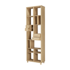 The Pirouette Rack from Ethnicraft with it's drawers open.