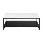 The Stone Coffee Table from Ethnicraft in Carrara.