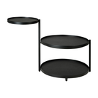 The Swivel Tray Side Table from Ethnicraft extended.