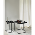 The Tray Side Table from Ethnicraft adorning decor.