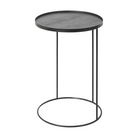 The round Tray Side Table from Ethnicraft.