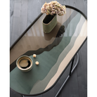 The Wabi Sabi Glass Tray from Ethnicraft in a home.