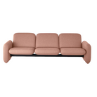 The Wilkes Modular Sofa 3 Seater from Herman Miller with beck fabric in brushstroke color.