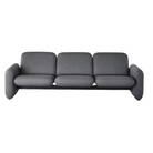 The Wilkes Modular Sofa 3 Seater from Herman Miller with beck fabric in molecule color.