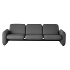 The Wilkes Modular Sofa 3 Seater from Herman Miller with flambier fabric in grey color.