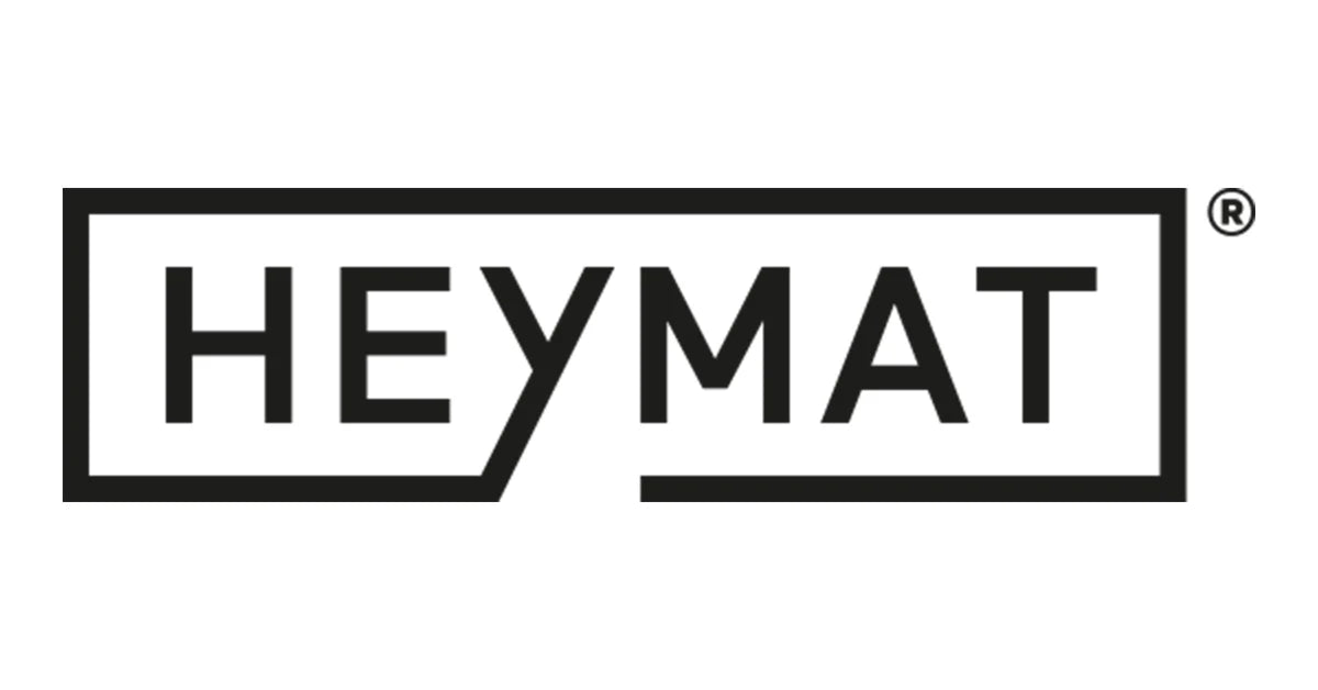 The logo for Heymat featured on Illuminée’s brand page.