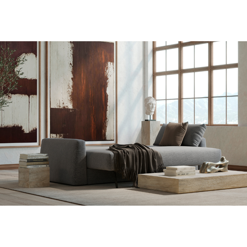 The Cone Sofa Bed from Innovation Living in a family space.