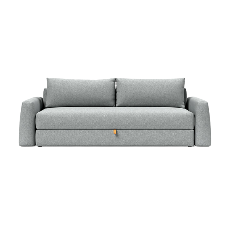 The Cone Sofa Bed from Innovation Living in Melange Light Grey 538.