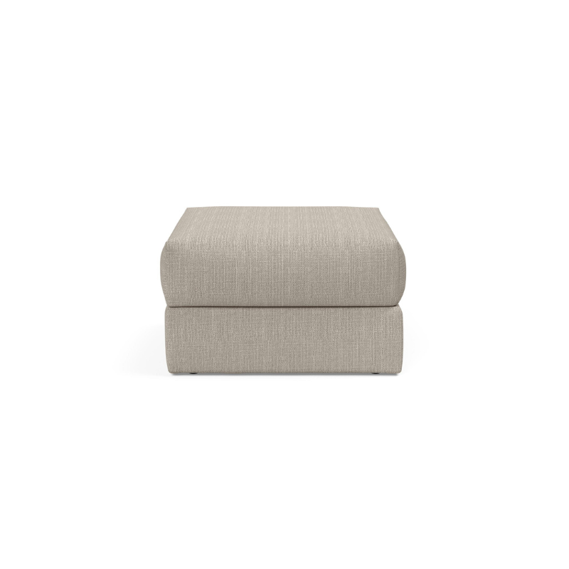 The Cornila Ottoman from Innovation Living in Kenya Gravel 579.