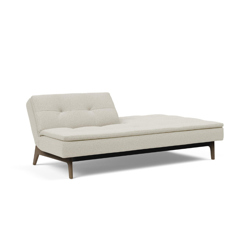 The Dublexo Eik Sofa Bed Smoked Oak from Innovation Living half down.