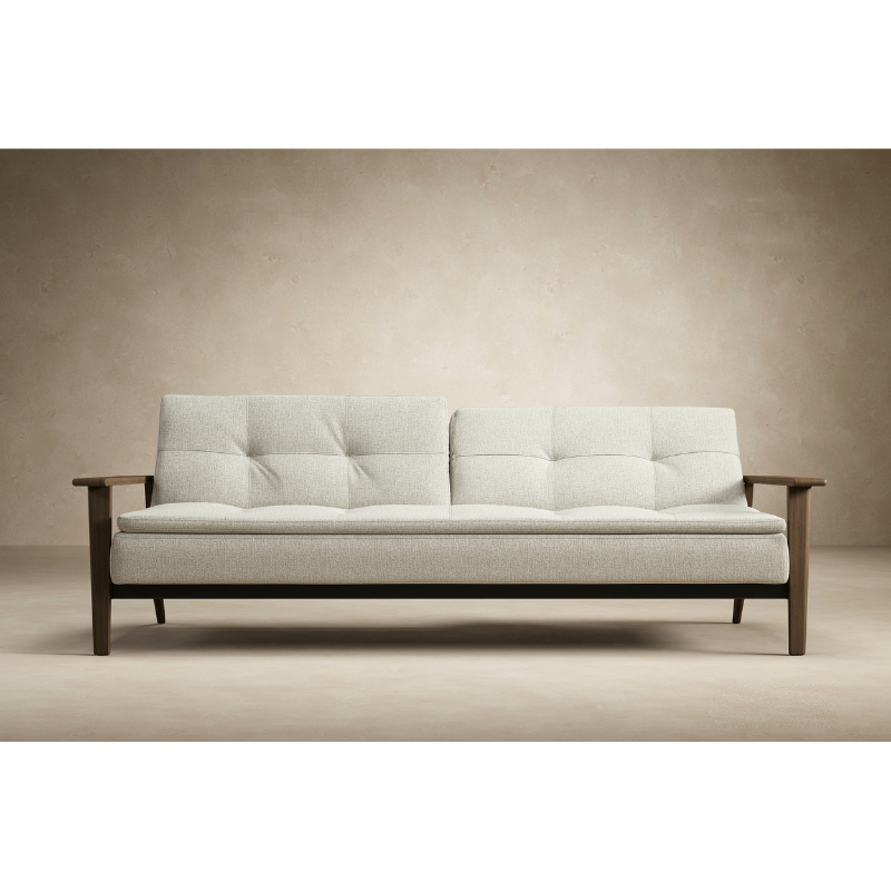 The Dublexo Frej Sofa Bed Smoked Oak from Innovation Living in a living area.