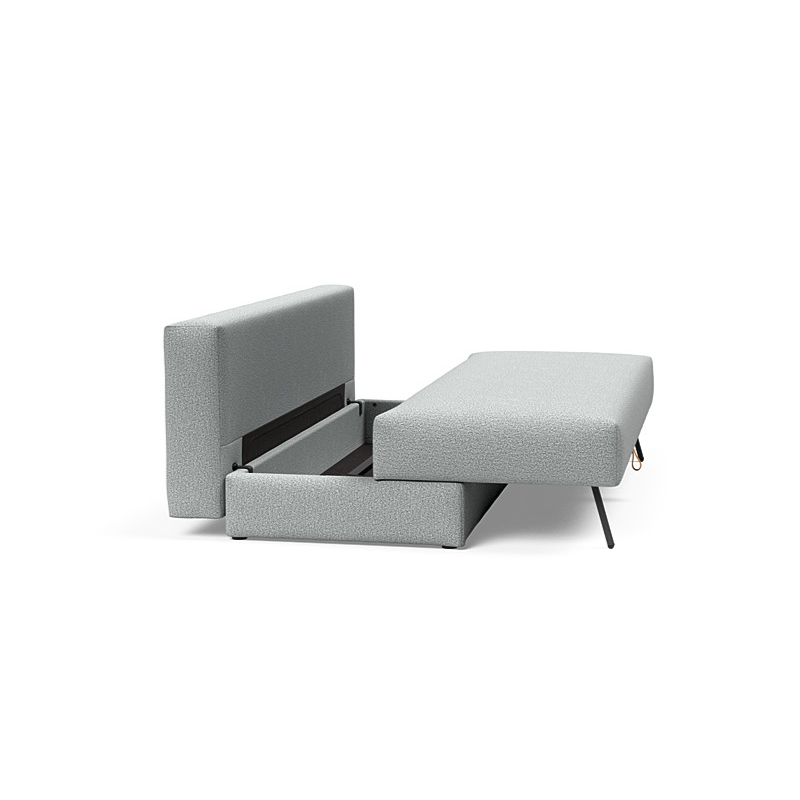 The Osvald Sofa Bed from Innovation Living in opened up.