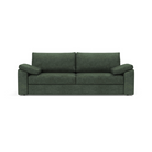 The Vilander Sofa Bed With Cushion Arms from Innovation Living in Avella Pine Green 281.