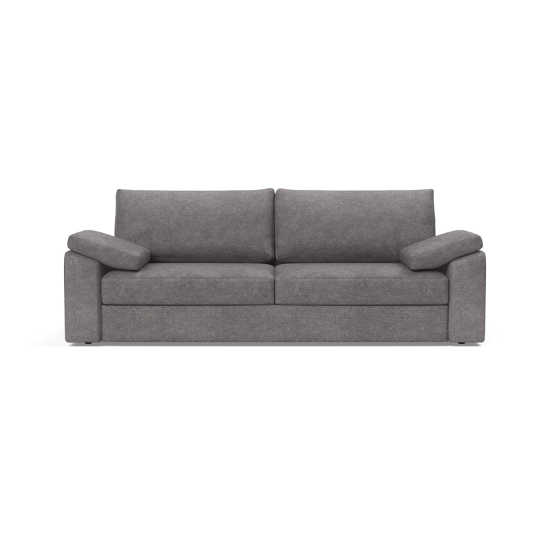 The Vilander Sofa Bed With Cushion Arms from Innovation Living in Avella Warm Grey 282.