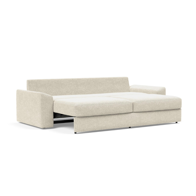 The Vilander Sofa Bed With Cushion Arms from Innovation Living as a bed.