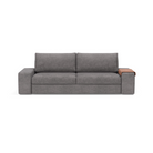 The Vilander Sofa Bed With Wide Arms from Innovation Living in Avella Warm Grey 282.