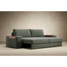 The Vilander Sofa Bed With Wide Arms from Innovation Living in a residential setting.