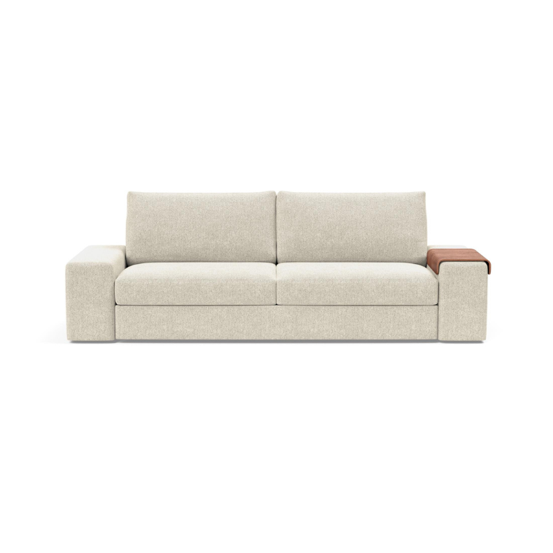 The Vilander Sofa Bed With Wide Arms from Innovation Living in Taura Off White 357.