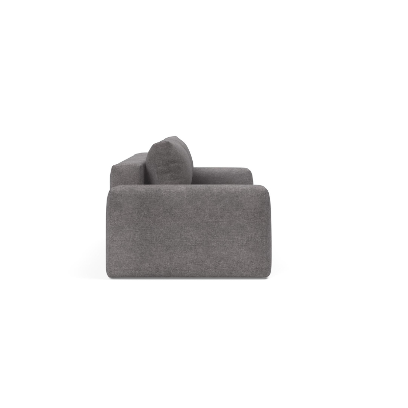 The Cone Sleeper Sofa in warm grey