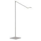 The Focaccia Floor Lamp from Koncept in silver.