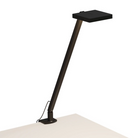 The Focaccia Solo Lamp from Koncept with the desk clamp in matte black.