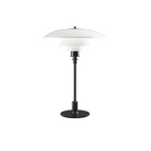 The PH 3½-2½ Glass Table Lamp from Louis Poulsen in black.