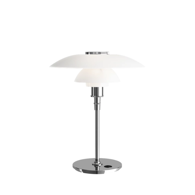 The PH 4½-3½ Glass Table Lamp from Louis Poulsen.