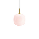 The 6.9 inch VL45 Radiohus Pale Rose Pendant from Louis Poulsen.