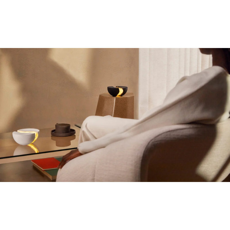 The Teno Portable Speaker from Lumio in a residential setting.