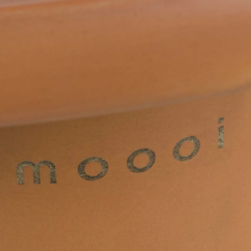 The Obon Table from Moooi in a close up of the logo.