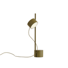 The Post Table Lamp from Muuto in brown green.