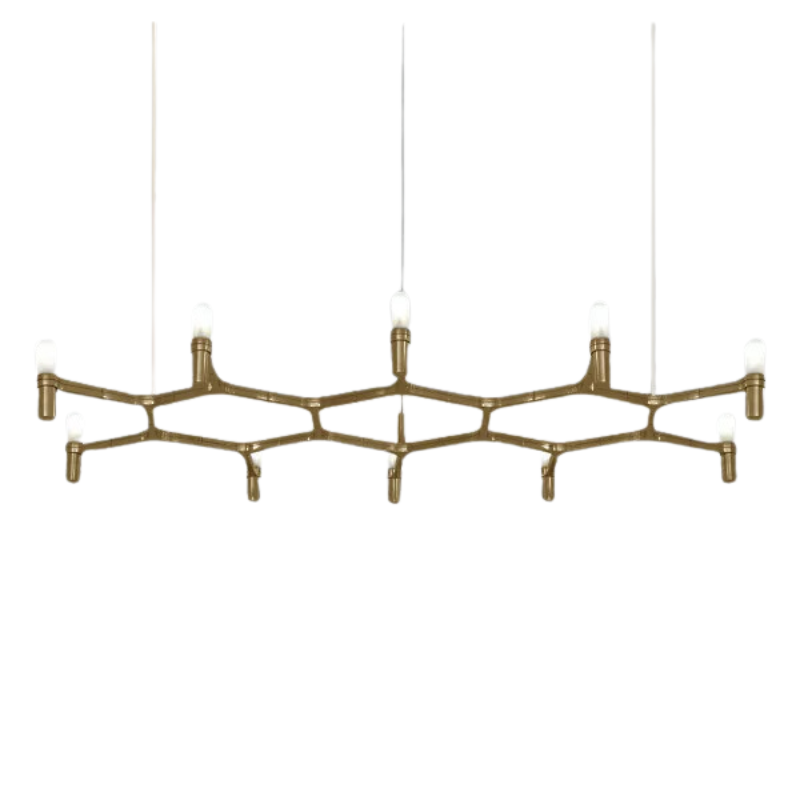 The Crown Plana Suspension from Nemo gold plated.