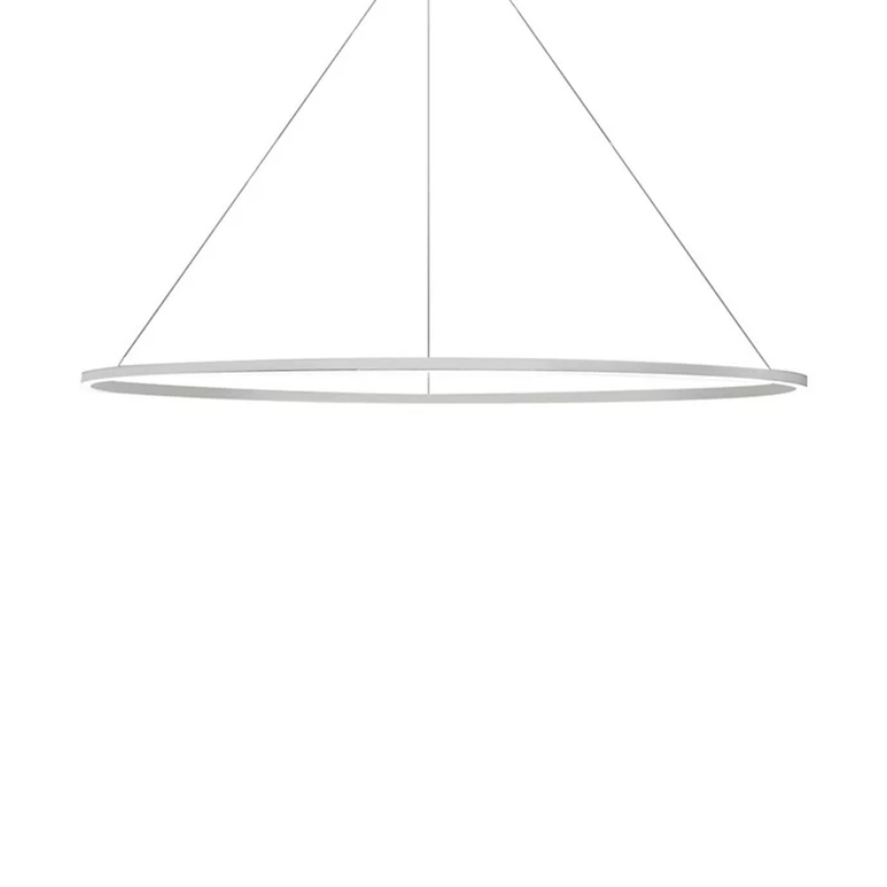 The Ellisse Major Pendant from Nemo in white.