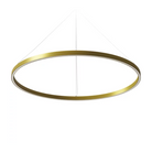 The Zirkol Circle Pendant from Nemo 59 inch size in gold.