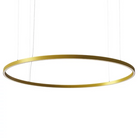 The Zirkol Circle Pendant from Nemo 78.7 inch size in gold.