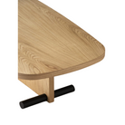 The Nova Coffee Table from Nomon in the oak and black finish.