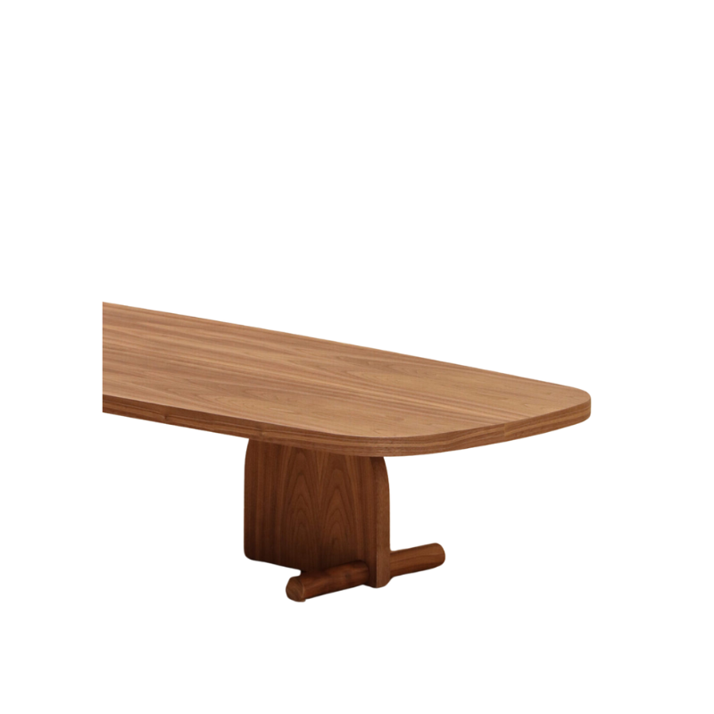 The Nova Coffee Table from Nomon in the walnut finish.