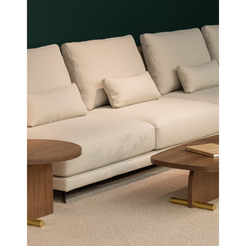 The Nova Side Table from Nomon in a living room.