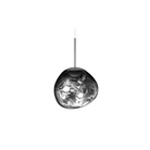 The Melt Mini Pendant from Tom Dixon in chrome.