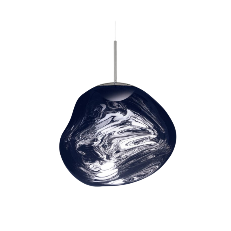 The Melt Pendant from Tom Dixon in smoke.