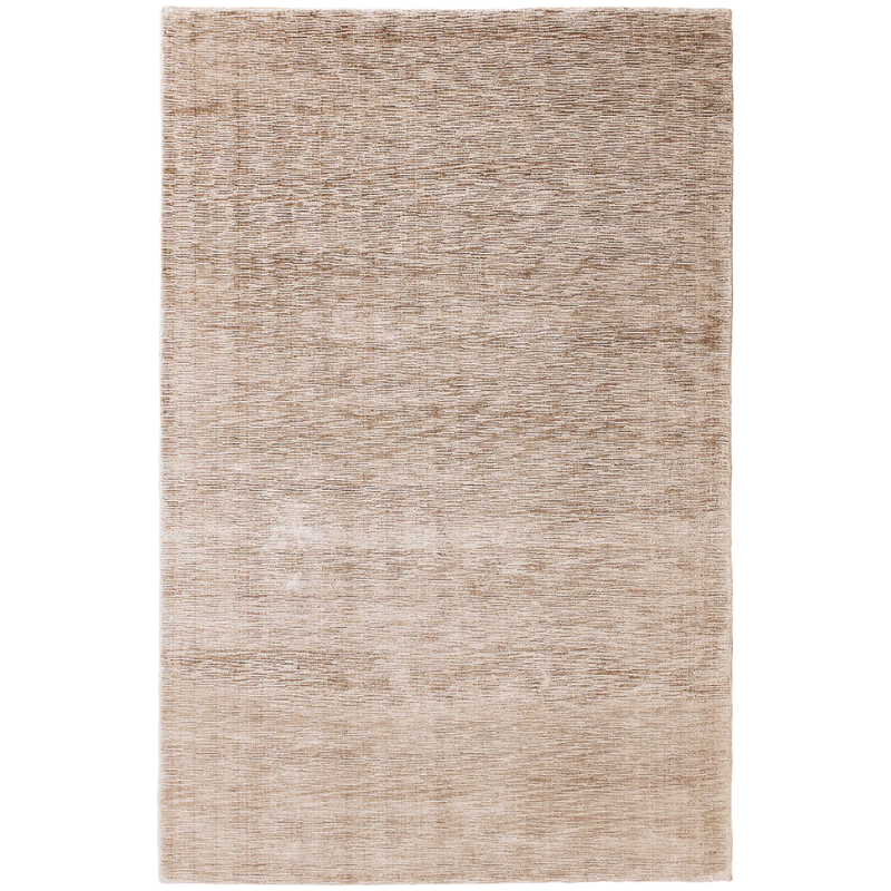 The Glam Banana Fiber Rug from Toulemonde Bochart in cinnamon. 