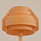 The Jakobsson Floor Lamp from Yamagiwa turned off focusing on the detail of the shade.